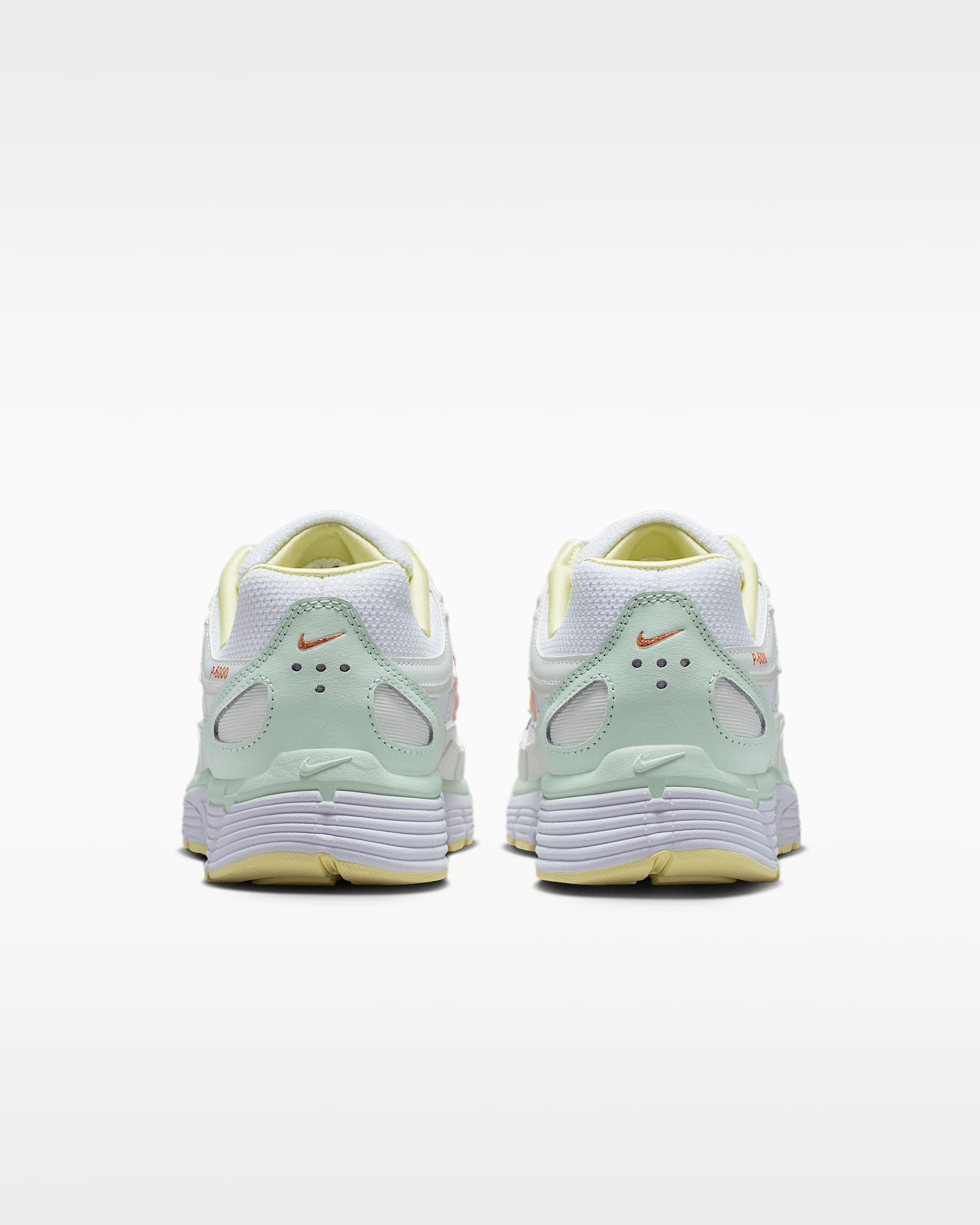 Nike P-6000 – White / Pink / Mint Mesh Athletic Sneakers
