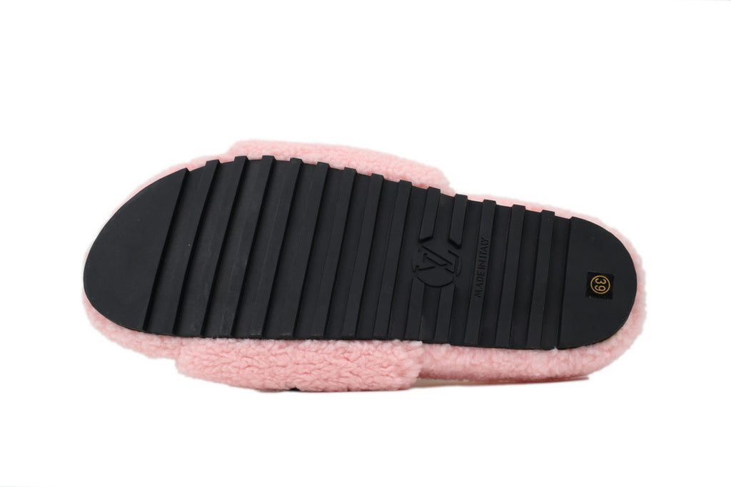 Louis Vuitton Teddy Slide Sandals【Pink】