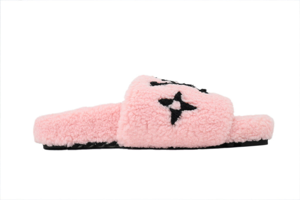 Louis Vuitton Teddy Slide Sandals【Pink】