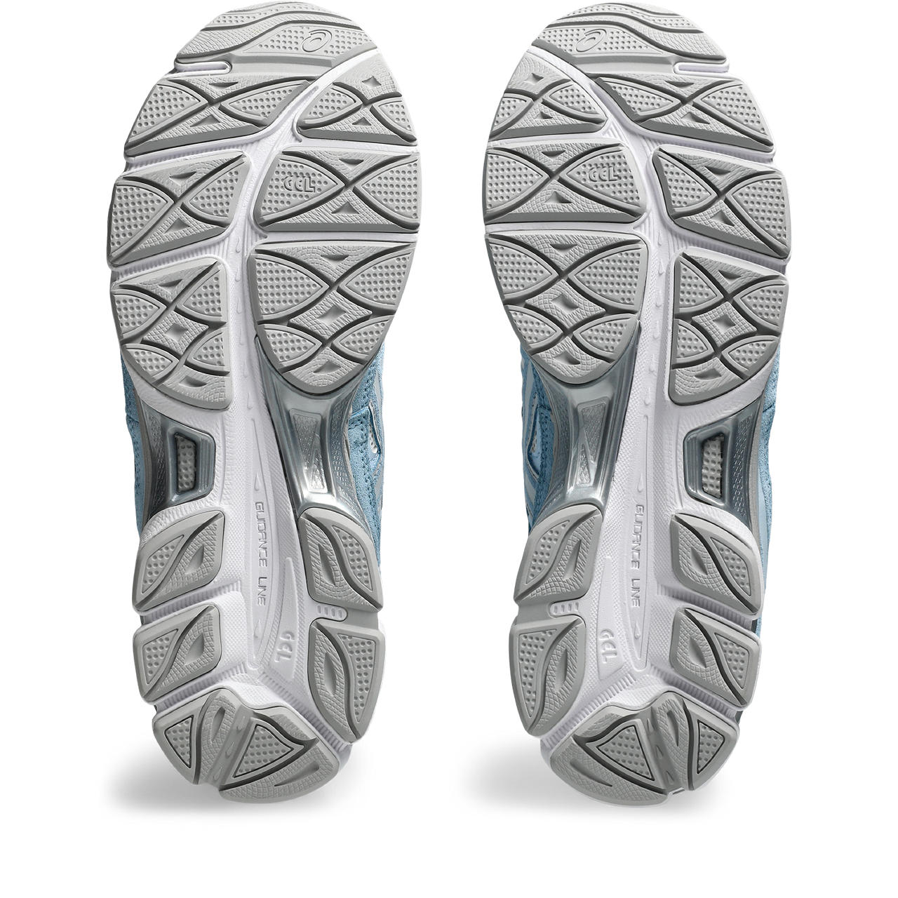Asics Gel-Nimbus 24 – White/Light Blue Sneaker